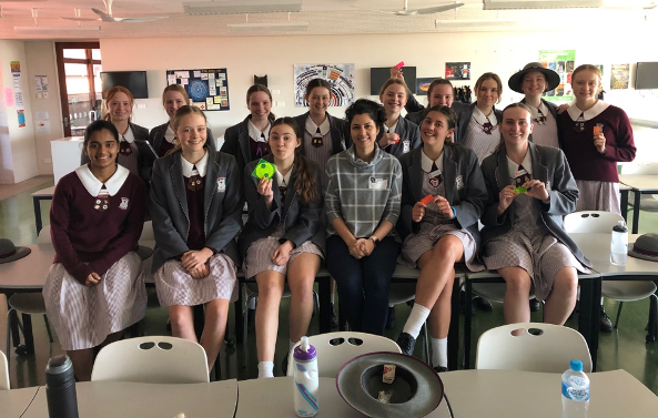 Student's at Mt Alverina College, Brisbane