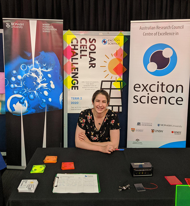 Outreach Officer Jasmine Lynch all ready for STAVCON